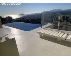 Villa con vistas inmejorables al mar en una planta