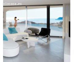 Complejo de villas modernas tipo bungalow dúplex independientes cerca de Moraira
