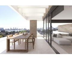 Ático de lujo de nueva construcción, vistas panoramicas en Calpe