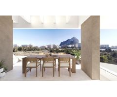 Ático de lujo de nueva construcción, vistas panoramicas en Calpe