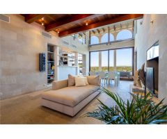 Villa en primera línea de mar, con espectaculares vistas, jardines y piscina - Son Verí Nou