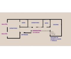 Atico en Venta en Málaga del Fresno, Málaga