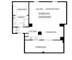 Atico en Venta en Málaga del Fresno, Málaga