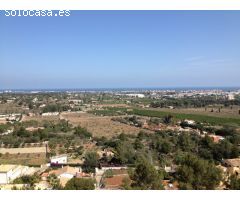 Parcela en la marquesa IV con vistas al mar y costa de Denia