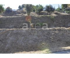 Excelente parcela con vistas panorámicas en Les Ginesteres