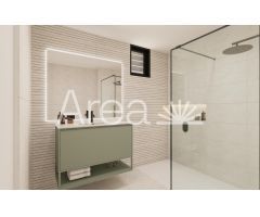 Exclusivas viviendas de obra nueva en construcción con jardín y piscina privada
