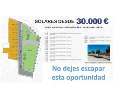 SOLARES DESDE 105 HASTA 250m2 PARA CONSTRUIR LA CASA DE TUS SUEÑOS