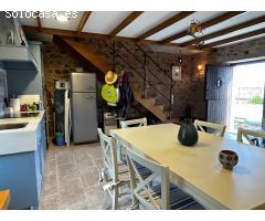 CASA CON VISTAS A LA RIA DE AROUSA Y PARCELA DE MAS DE 1200 METROS