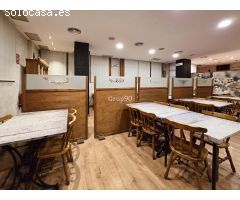 ¡Oportunidad única! Local comercial para restauración en venta con cocina equipada.