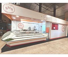 SANT CELONI (MERCAT MUNICIPAL):SE TRASPASA BRILLANTE NEGOCIO DE 3 PARADAS
