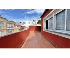 Dúplex con terraza en el centro