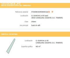 Parcela en Venta en Igueste, Santa Cruz de Tenerife