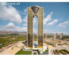 ESTUPENDO APARTAMENTO DE 2 DORMITORIOS EN EDIFICIO ICONICO  CON VISTAS ESPECTACULARES(BENIDORM).
