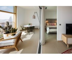 ESTUPENDO APARTAMENTO DE 2 DORMITORIOS EN EDIFICIO ICONICO  CON VISTAS ESPECTACULARES(BENIDORM).