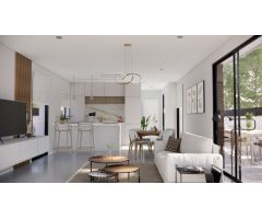 VILLAS DE OBRA NUEVA EN PILAR DE LA HORADADA EN EL CAMPO DE GOLF