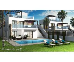 La Marquesa Golf - Villas en Primera Linea con 3 Dormitorios y 3 Baños.