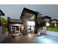VILLAS DE NUEVA CONSTRUCCIÓN EN UNA PLANTA CON SOLARIUM EN SAN FULGENCIO