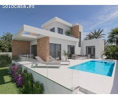 FANTÁSTICA VILLA INDEPENDIENTE DE NUEVA CONSTRUCCIÓN CON PISCINA EN SAN FULGENCIO