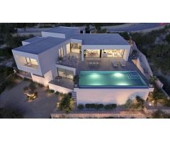 VILLA DE LUJO DE NUEVA CONSTRUCCIÓN EN CUMBRE DEL SOL CON VISTAS AL MAR