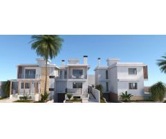 VILLA PAREADA DE NUEVA CONSTRUCCIÓN DE 4 DORMITORIOS  EN LOS ALCAZARES