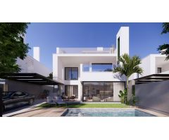 VILLA DE NUEVA CONSTRUCCIÓN CON 3 DORM.EN COMPLEJO PRIVADO EN LA REGIÓN DE MURCIA
