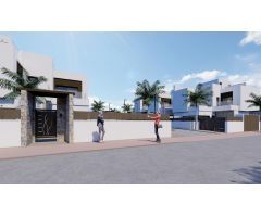 VILLA ADOSADA DE 3 DORM.CON SÓTANO Y PISCINA PRIVADA EN BENIJÓFAR