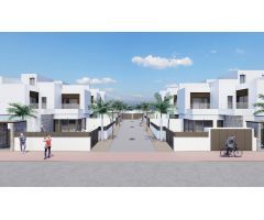 VILLA ADOSADA DE 3 DORM.CON SÓTANO Y PISCINA PRIVADA EN BENIJÓFAR