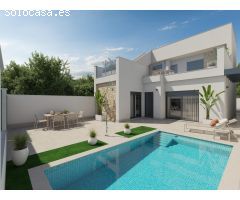 Villa de 3 dormitorios con piscina privada a la venta en Roda Golf(Murcia)