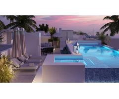 Ático de 3 dormitorios con solarium y piscina privada a la venta en Las Colinas Golf