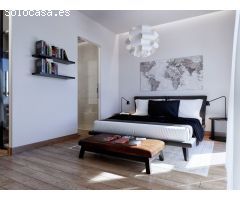 Chalet adosado de 2 dormitorios con piscina privada y solarium a la venta en San Javier
