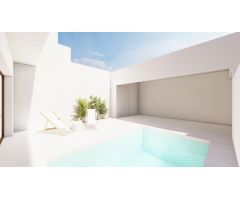 Adosado de 3 dormitorios con piscina privada a la venta en San Javier.