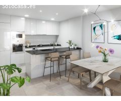 Nuevo bungalow de 3 dormitorios con solarium privado en San Pedro del Pinatar