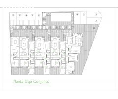 Bungalows de 1 dormitorio con solarium privado en San Pedro del Pinatar, a pocos minutos del mar