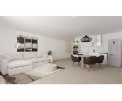 Bungalow de planta baja de 2 dormitorios con piscina comunitaria en Hondón de las Nieves.