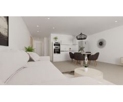 Bungalow de planta baja de 2 dormitorios con piscina comunitaria en Hondón de las Nieves.