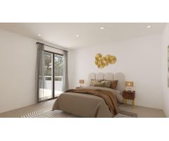 Bungalow de planta baja de 2 dormitorios con piscina comunitaria en Hondón de las Nieves.