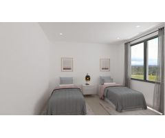 Bungalow de planta baja de 2 dormitorios con piscina comunitaria en Hondón de las Nieves.