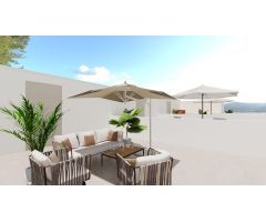 Bungalow de planta baja de 2 dormitorios con piscina comunitaria en Hondón de las Nieves.