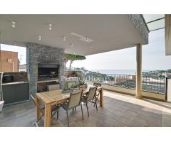 Casa a la venta en Caldes dEstrac con espectaculares vistas mar y montaña