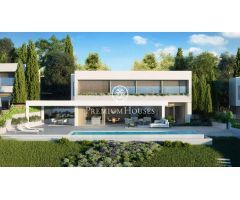 Exclusivas casas de obra nueva con vistas frontales al mar