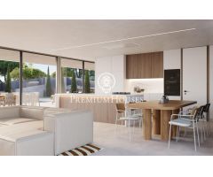 Casa en construcción zona exclusiva de El Mirador en Sant Andreu de Llavaneres con piscina