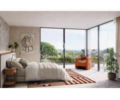 Casa en construcción zona exclusiva de El Mirador en Sant Andreu de Llavaneres con piscina