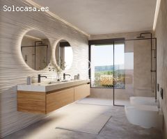 Casa en construcción zona exclusiva de El Mirador en Sant Andreu de Llavaneres con piscina