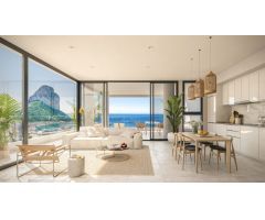 Apartamentos de obra nueva con vistas al mar en Calpe