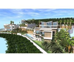 Proyecto de 4 villas con vistas espectaculares al Mar.