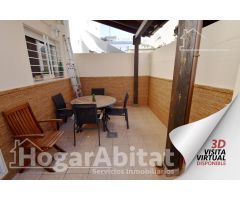 ADOSADO SEMINUEVO CON GARAJE Y TERRAZA