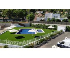COMPLEJO RESIDENCIAL de OBRA NUEVA CON PISCINA,TERRAZA, GARAJE