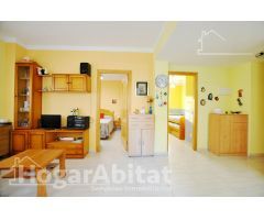 BONITO, ACOGEDOR Y EXTERIOR CON GARAJE Y TERRAZA CERCA DE LA PLAYA