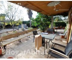 CHALET CON PISCINA, TERRAZA, GARAJE Y BARBACOA