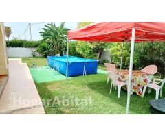 ¡MUY CERCA DE LA PLAYA! CHALET CON BARBACOA, TERRAZA Y GARAJE